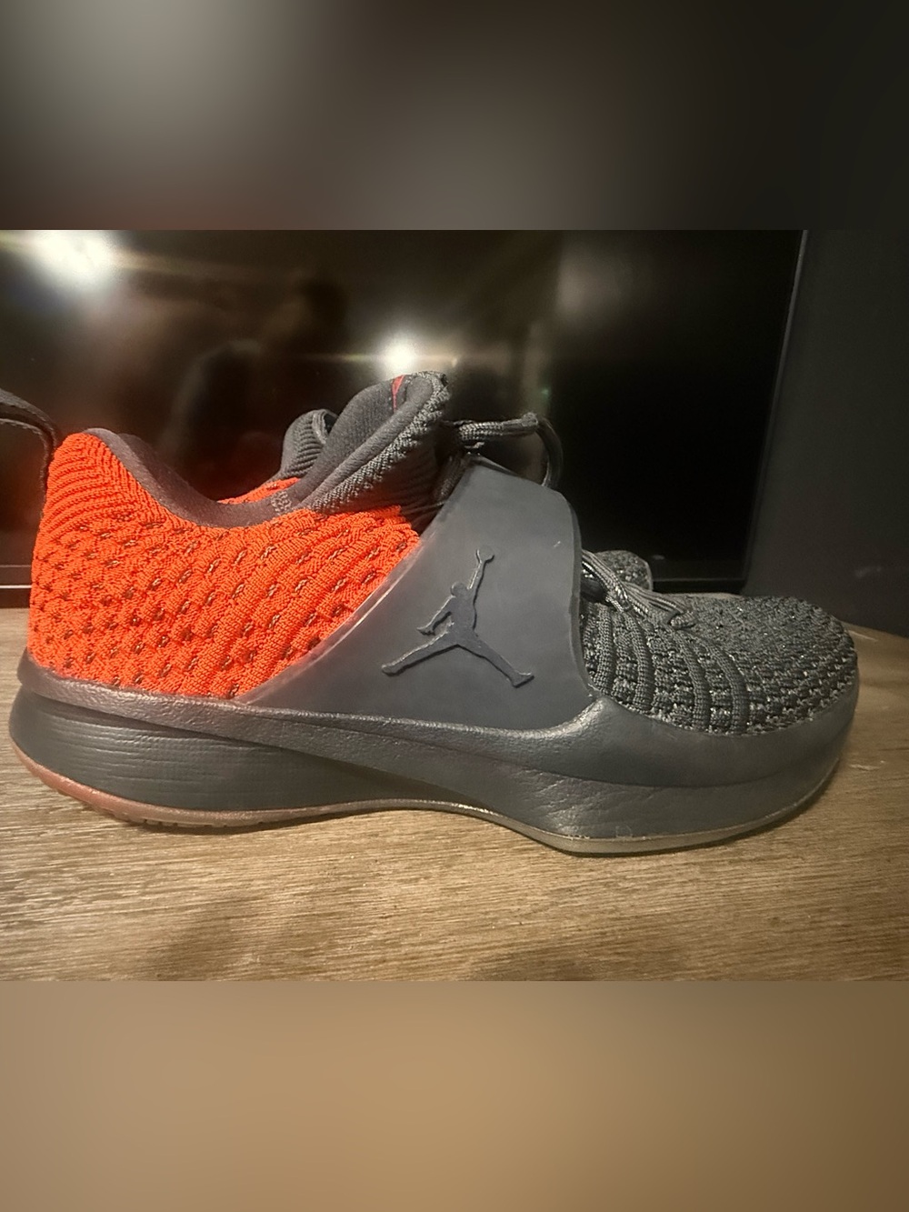 Air Jordan Trainer 2 Flyknit 'Anthracite Gamma Orange' Sneakers Men’s 7